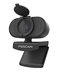 FOSCAM W81 8 MP Ultra HD USB-Webkamera mit integriertem Mikrofon und automatischer Rauschunterdrückung für Live-Streaming