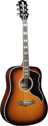 EKO GUITARS - Ranger VI VR, Chitarra Acustica, serie 'Vintage Reissue', Top in Abete, fasce e fondo...