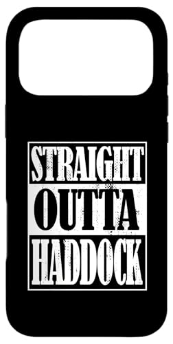 ストレートアウトタ ハドック 釣り好き 南部料理 スマホケース iPhone 17 Pro Max 用