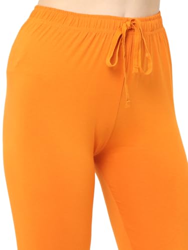 Image of Robinbosky Cotton Churidhar Leggings for Women - Stylish, Stretchable & Flattering Fit for All-Day Comfort