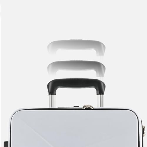 Luggage trolley case, front-opening, 360-degree swivel casters, silent, impact-resistant, waterproof, lightweight PC material, zippered carrying bag, overseas travel, business trip, admission to hosp4