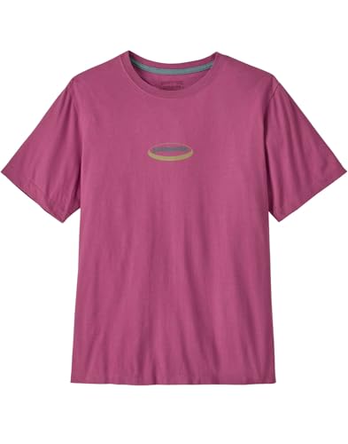 Patagonia 37847 T-shirt M's '95 Oval Logo FDMG Magenta