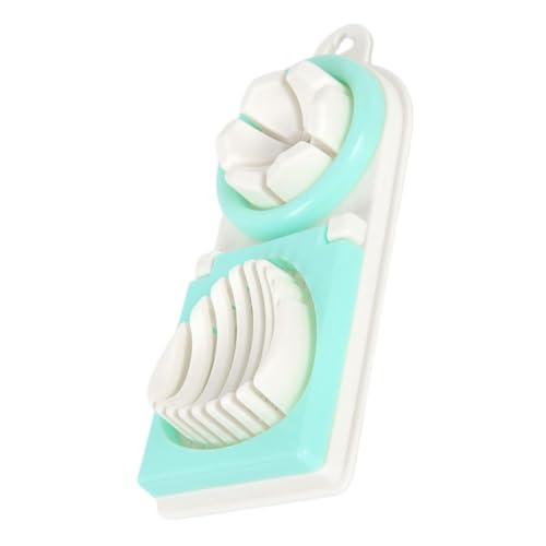 OUNONA Multifunctional Slicer Hard Boiled Egg Cutter Stainless Egg Slicer Practical Fruit for Home Cooking