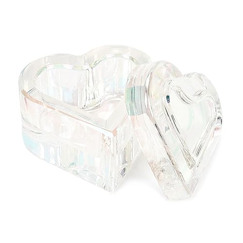 Recipiente de cristal para manicura con tapa acrílica miniatura 2