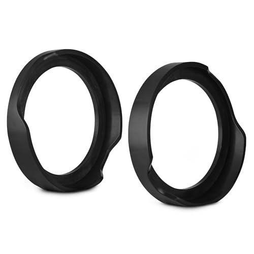 Kit adaptador para altavoces de alforjas DS18 RY-HD10SBMB.1423 de 10 pulgadas, compatible con modelos Harley-Davidson Touring 2014–2023, anillos de montaje impermeables moldeados en ABS CNC, acabado pintable, incluye plantilla de corte miniatura 1