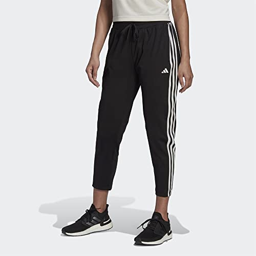 adidas Damen AEROREADY Made4Training 7/8 Knit 3-Stripes Tapered Pants,...