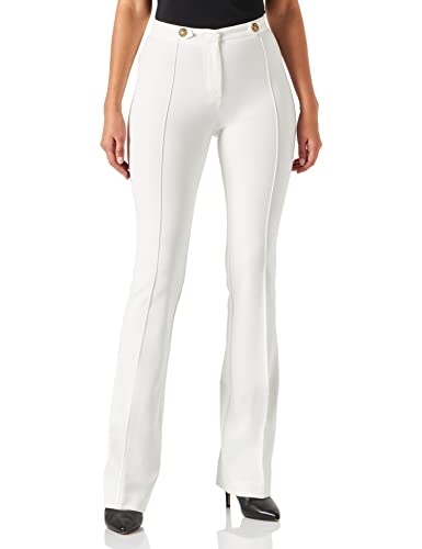 パンツ PINKO Women Straight Pants GAIO Z05 White Pinko Women's Trouser, Z05_White-snowwhite, 14 : Amazon.com