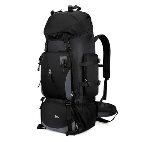 Sac de sport 90L en nylon ultra-résistant pour alpinisme et trekking exigeant
