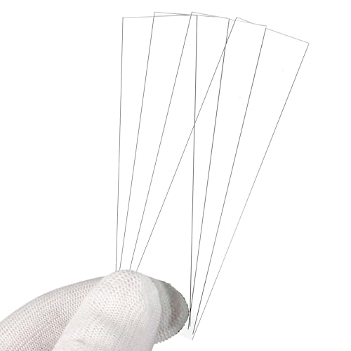Lames en verre pour microscope haute transparence PATIKIL 25x100 mm aux finitions soignées