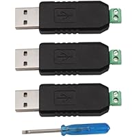Heevhas Adaptador convertidor USB a RS-485 USB to 485 Serial