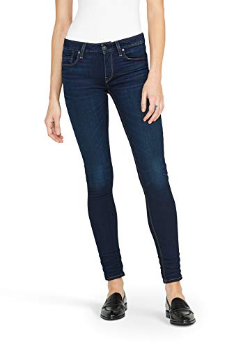 HUDSON Jeans Women's Krista Low Rise, Super Skinny Jean, Requiem, 26