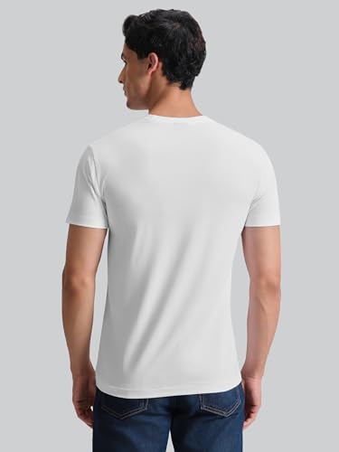 Image of XYXX Men's Iconique Solid Supima Cotton Slim Fit T-Shirt | Super Soft Half Sleeve Tshirts with Superior Colour Retention