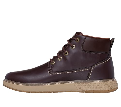 Image of Skechers Men's USA Garlan - Deno Round Toe Waterproof Lace Up