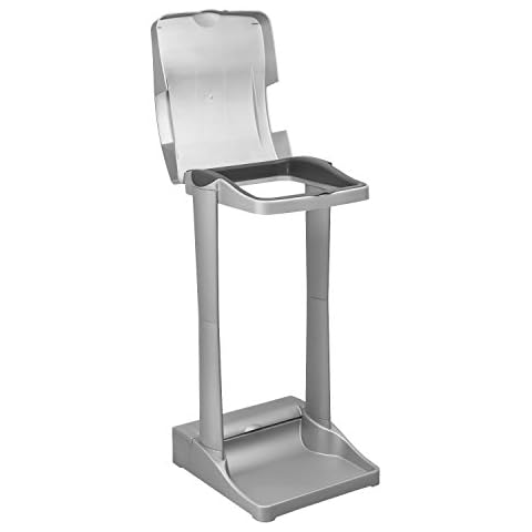 keeeper Bin Bag Stand with Storage Compartment Cover