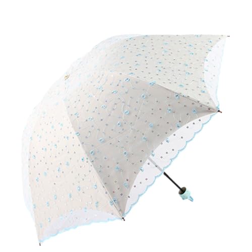 Ombrelle voyage anti UV et parapluie compact en dentelle