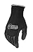 Gorilla Grip Work Gloves, Never Slip Maximum Grip All-Purpose, Gloves for Men, Superior in Wet, Dry, Oily Conditions, Polymer Palm, Extra Large Size, 5 Pairs, Black/Blue | 25058-25