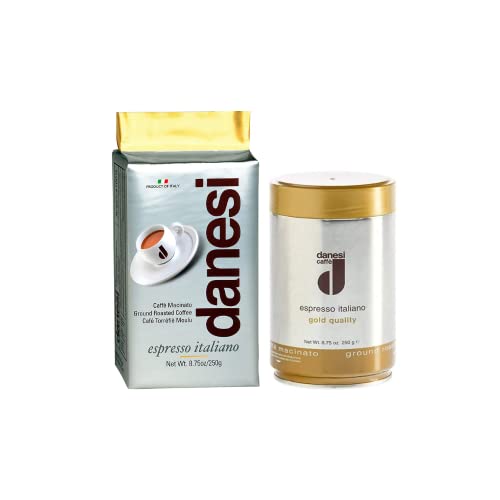 Danesi Caffe Ground Coffee Fine - Gold (8.75Oz, 1 Pack), Gold (8.75Oz, 1 Pack) #TOP16