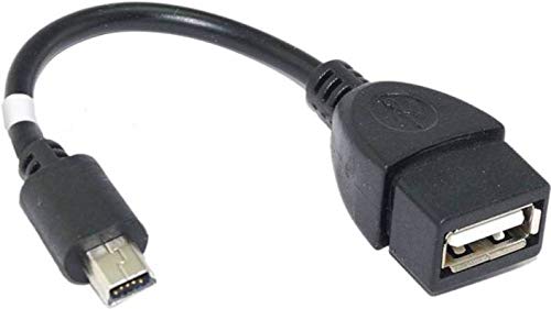 Mini USB OTG Cable for Digital Cameras - USB A Female to Mini USB B 5 Pin Male Adapter Cable-image-14