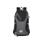 OPIGJUFD Mochila Montaña Mochila de viaje gran capacidad for hombre y mujer, bolso informal for exteriores, impermeable, for montañismo, ciclismo, deportes senderismo, 40L(Black)