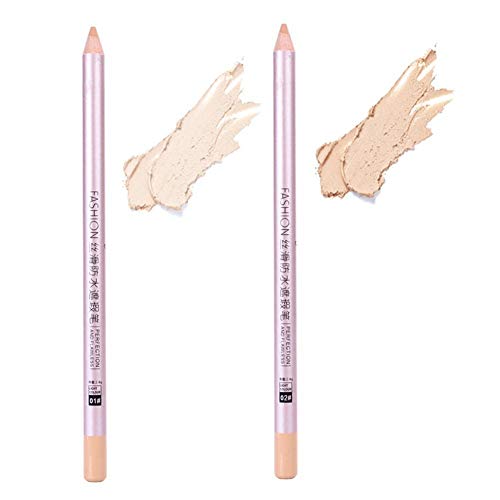 Wooden Rod Waterproof 3D Matte Concealer Pens Contours Corrects Cosmetic Makeup Pencils Facial-covers Concealer Full Coverage Lightweight 1 Pcs
