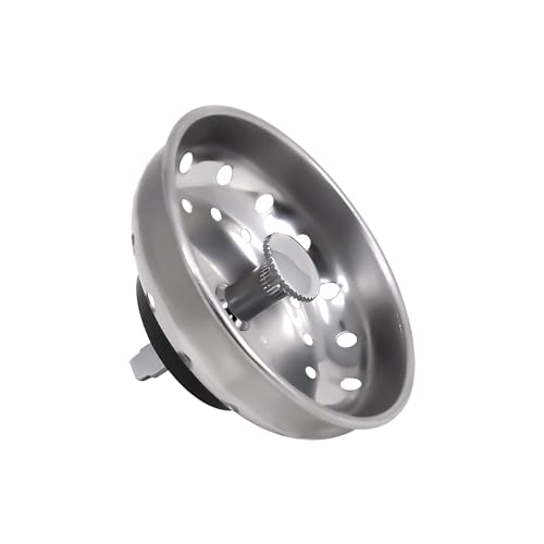 Cesto colador y tapón para fregadero de cocina acero inoxidable