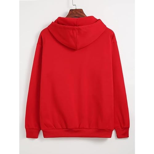 Image of Clotth Theory Women's Cotton Fleece Hooded Neck Sweatshirt | Hoodie Jacket with Kangaroo Pocket