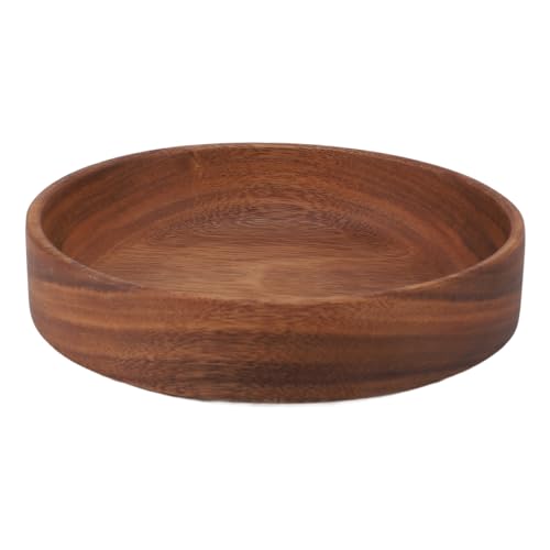 Cuenco de madera para servir sin derrames ensaladas y snacks 6
