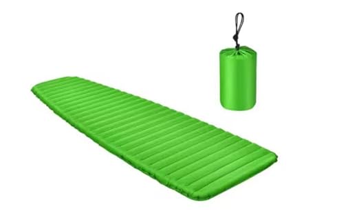 Venbytech for 3 in. Inflatable Camping Sleeping Pad Waterproof and Comfortable Sleeping Mat Green