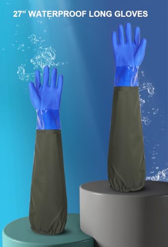 Aikelai Chest Waders for Men Waterproof Fly Fishing Waders with Long Rubber Gloves, Insulated Duck Hunting Waders (UK11/EU45) - Image 7