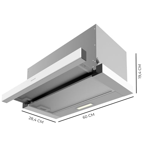 Hotte Aspirante Télescopique Cecotec Bolero Flux TLM 603500 – 350 m³/h, Classe A - vue 3