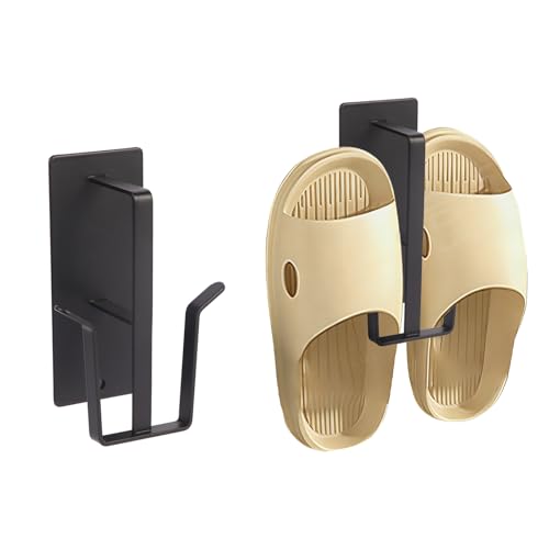 KAIXUANMAN マグネット スリッパラック 壁掛け フレーム お風呂用 マグネット おしゃれ スリッパ置き スタンド 玄関 (2)