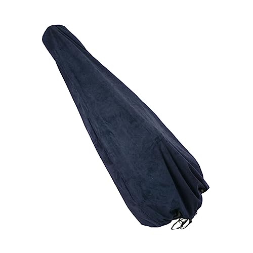 Garneck Dark Blue Violin Case Cover Supple Material Violin Decorative Cover Instrument Bag