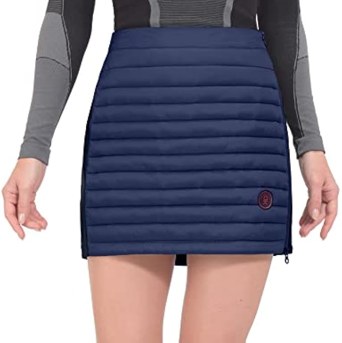 Little Donkey Andy 女款 輕量 河豚 運動短裙 保暖 絎縫裙 戶外 健行 跑步