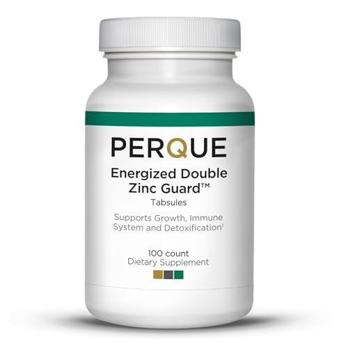 PERQUE Energized Double Zinc Guard 100-tablet bottle — the dual-form pick in this set