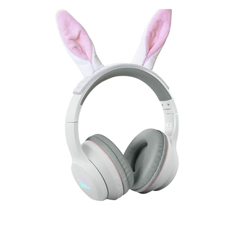 Casque enfant bluetooth KIDYEARS Lapin finition haut de gamme volume bridé