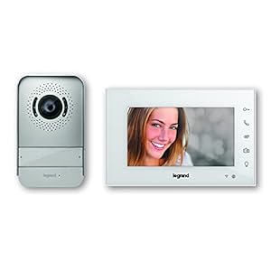 legrand portier visiophone easy kit connecté avec écran 7pouces 720p blanc