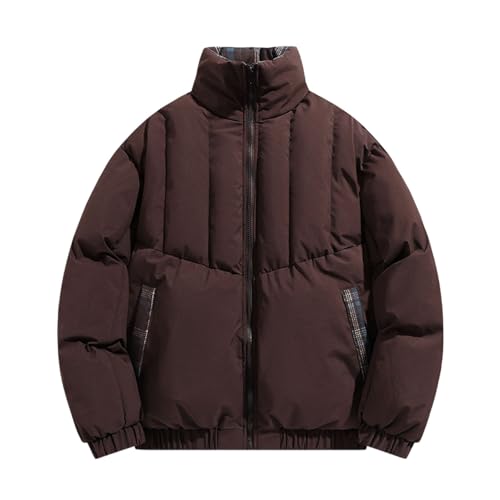 Generisch Chaqueta de esquí para hombre, chaqueta de invierno Anorak, chaqueta acolchada de invierno, chaqueta de esquí, traje de nieve, chaqueta de plumón, chaqueta de invierno, abrigo de plumón