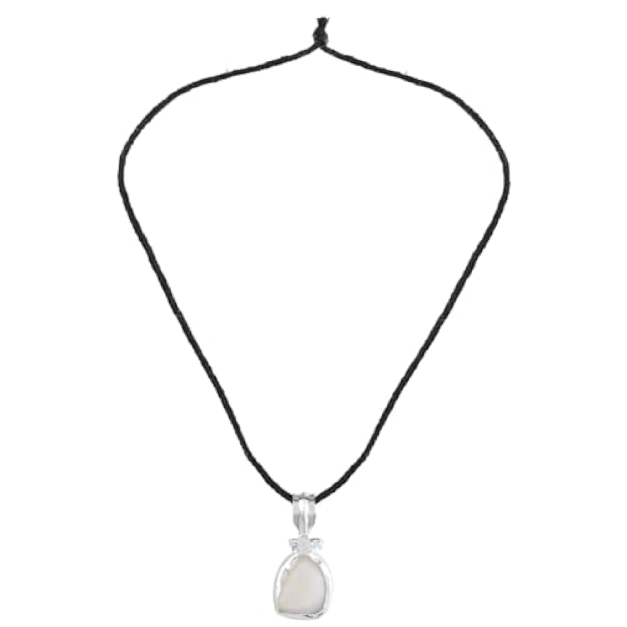 Pure Silver Natural Matsya Macch-mani Evil Forces Protection Pendant