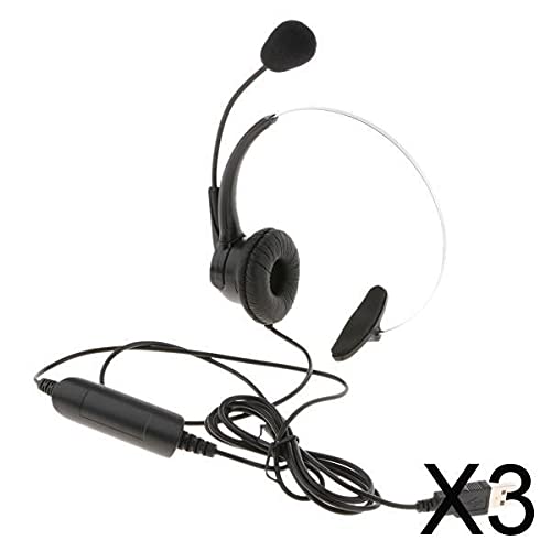 CALANDIS™ 3xCall Center Monaural USB Plug Headset Headphones with Mic for Computer | Headsets & Earpieces | Parts & Accessories | Radio Communication-picture-13