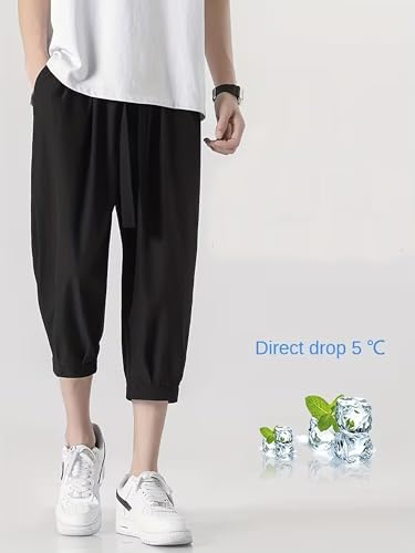 Image of Lymio Men Shorts || Three Quarter Pant for Men || 3 /4 Casual Cotton Shorts (Short-46-49)