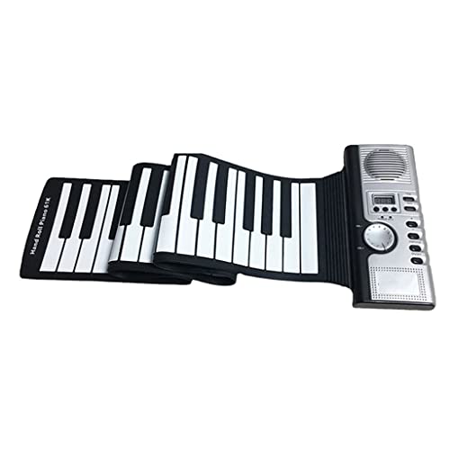 FMOPQ 49 61 Touches Roll Up Midi Flexible Piano Électronique Silicone Portable Pliable Doux Clavier Instruments de… - Les Beatles, Paul McCartney, John Lennon, RIngo Starr, George Harrison FMOPQ 49 61 Touches Roll Up Midi Flexible Piano Électronique Silicone Portable Pliable Doux Clavier Instruments de…