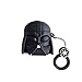 Airpod Case Darth Hautbezug mit 3D Star Warriors Stormtrooper Master Fashion Dekor Airpods Zubehör mit 45-teiligen Aufklebern (Darth)