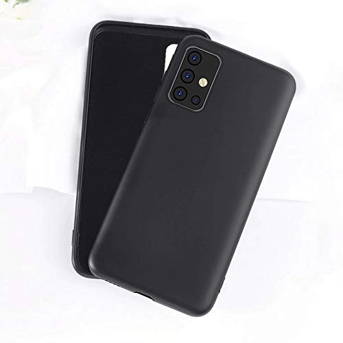 Image of Case Creation Liquid TPU Silicone Cover for Moto G10 Soft Case,Anti-Dirty Slim Case Frosted Matte Cute Candy TPU Raised Bezel (Splash of Color) Back Case Cover for Motorola Moto G10 -Black
