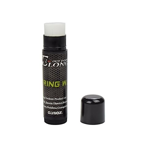SHENG-RUI Bow String Wax Archery Crossbow Recurve Compound Bows Strings Rail Lube (0.15 OZ/PC) Cover
