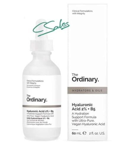 THE ORDINARY Hyaluronic Acid 2% + B5 60ml | For Hydration and Skin Smoothening | With Hyaluronic Acid Pro-Vitamin B5 and Ceramides