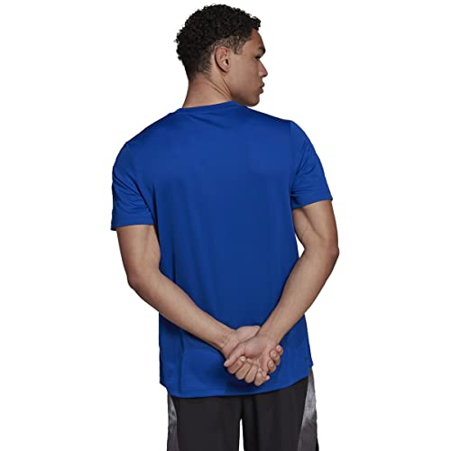 adidas Men's Aeroready Designed 2 Move Sport 3-Stripes Tee2
