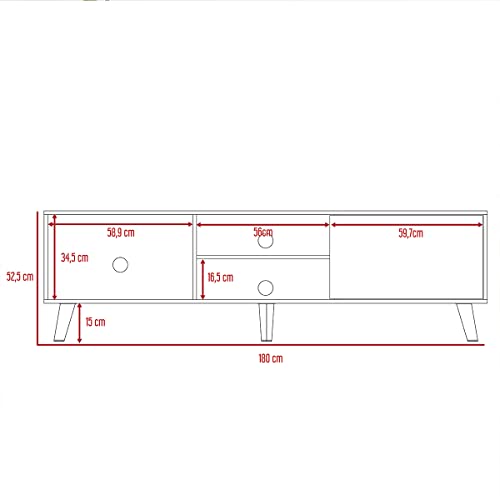 Mejores comprativas On-line Muebles para tv 70 pulgadas disponible en línea para comprar. 21 Imagen adicional