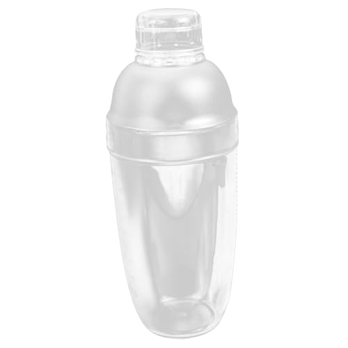 NUOBESTY Vaso Mezclador Plástico Mate Resistente Calor Frío Coctelera Antileak Batidor con Leche y Bebidas