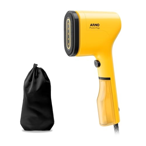 Vaporizador de Roupas Arno Pure Pop Amarelo, Higieniza e Desodoriza, 1100W, Aquece em 15s,... Vaporizador de Roupas Arno Pure Pop Amarelo, Higieniza e Desodoriza, 1100W, Aquece em 15s,...