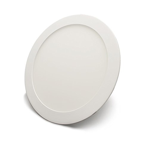 LED Panel, Rund mit 18W Leistung, Unterputz-Montage, Dimmbar, Neutralweiß, 22,5cm - Typ: ECONOMY UR18225NWD Cover
